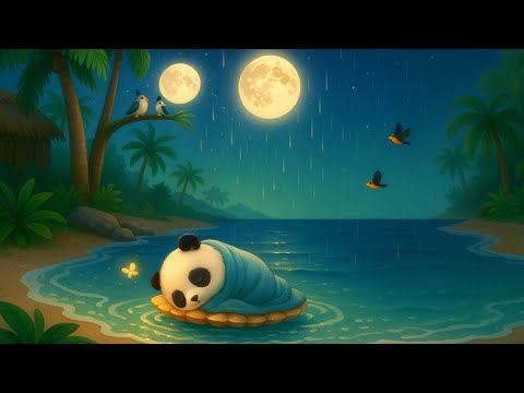 Deep Ocean Dreams (40 Min) | Deep Sleep & Relaxation Music | Ocean Rain & Forest Sounds