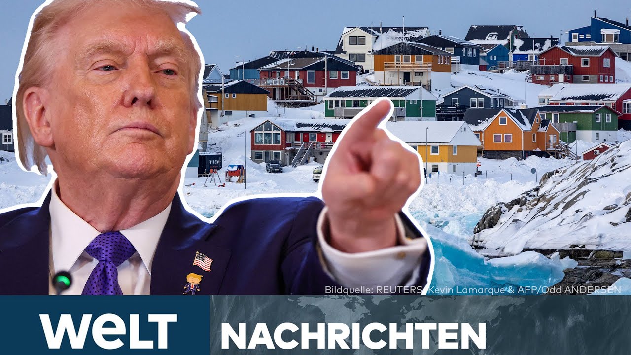 GRÖNLAND: Trump verschärft Drohungen! Nato in der Zwickmühle! Bricht jetzt das Bündnis? | STREAM