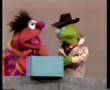 Sesame Street Ernie And Salesman The Empty Box