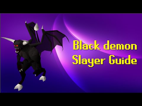 OSRS: Ultimate Black Demon Slayer Guide (2007 Old School RuneScape) 2015 [HD]