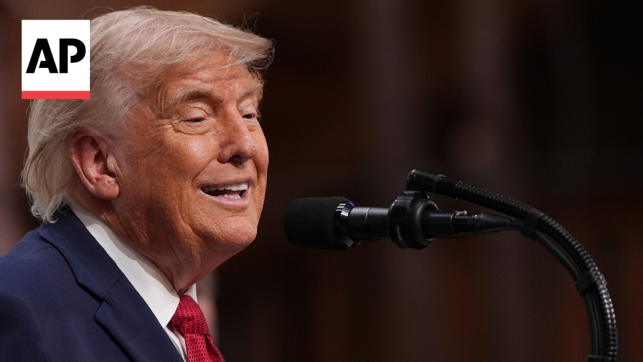 Video | Trump jokes that he’s blaming JD Vance if the Iran deal signing 'doesn't work out'