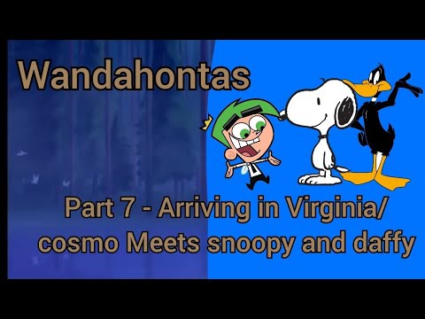 Wandahontas" Part 7 - Arriving in Virginia/cosmo Meets snoopy and daffy