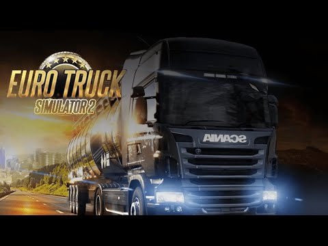 Transporting an excavator in Germany Euro Truck Simulator 2 HZGamerz #technogamerz #games