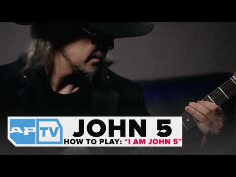John 5 | How to Play "I AM JOHN 5," Talks Unexpected Influences  | AP EXCLUSIVE