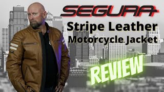 Segura Stripe Leather Motorcycle Jacket review