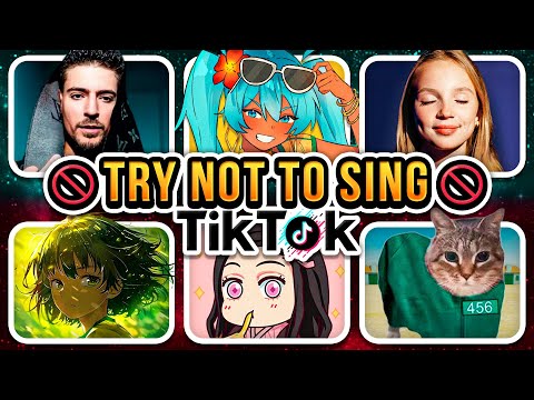 TRY NOT TO SING OR DANCE! (TIKTOK EDITION)