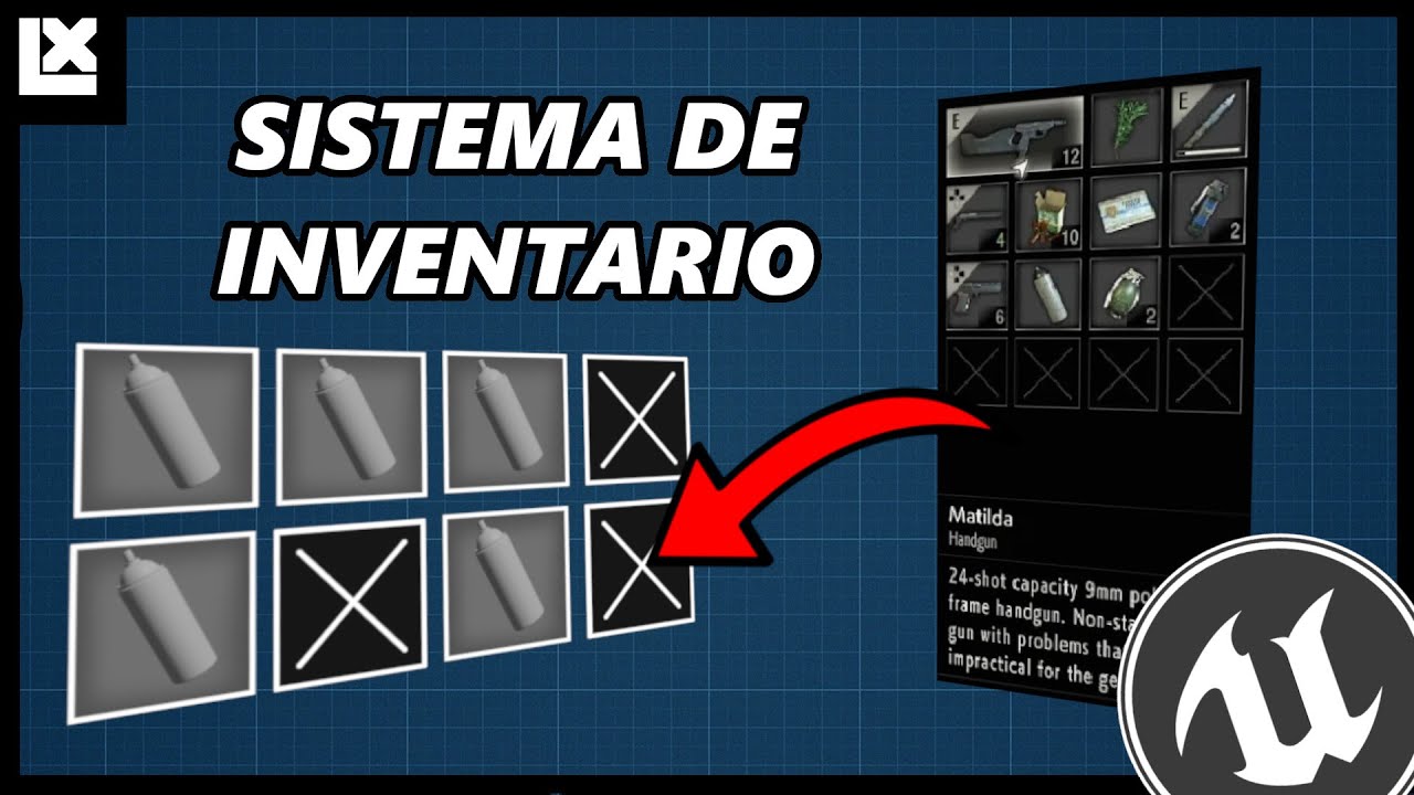 SISTEMAS DE INVENTARIO en Unreal Engine 5 - APRENDER BIEN