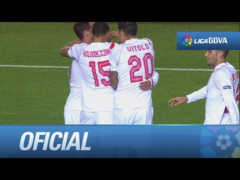 Espectacular golazo de Diogo (1-1) en el Sevilla FC - RCD Espanyol