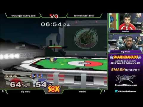 S@X Weekly - Big Wenz (Dr. Mario) Vs. Wenbo (Falco) SSBM Losers Finals - Smash Bros. Melee