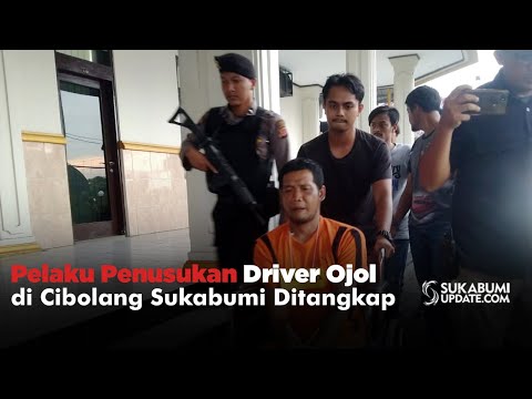 Video: Pelaku Penusukan Driver Ojol di Cibolang Sukabumi Ditangkap