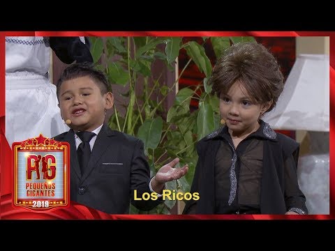 'Los Riquillos también lloran' con Sarilú y Giovani | Pequeños Gigantes 2019