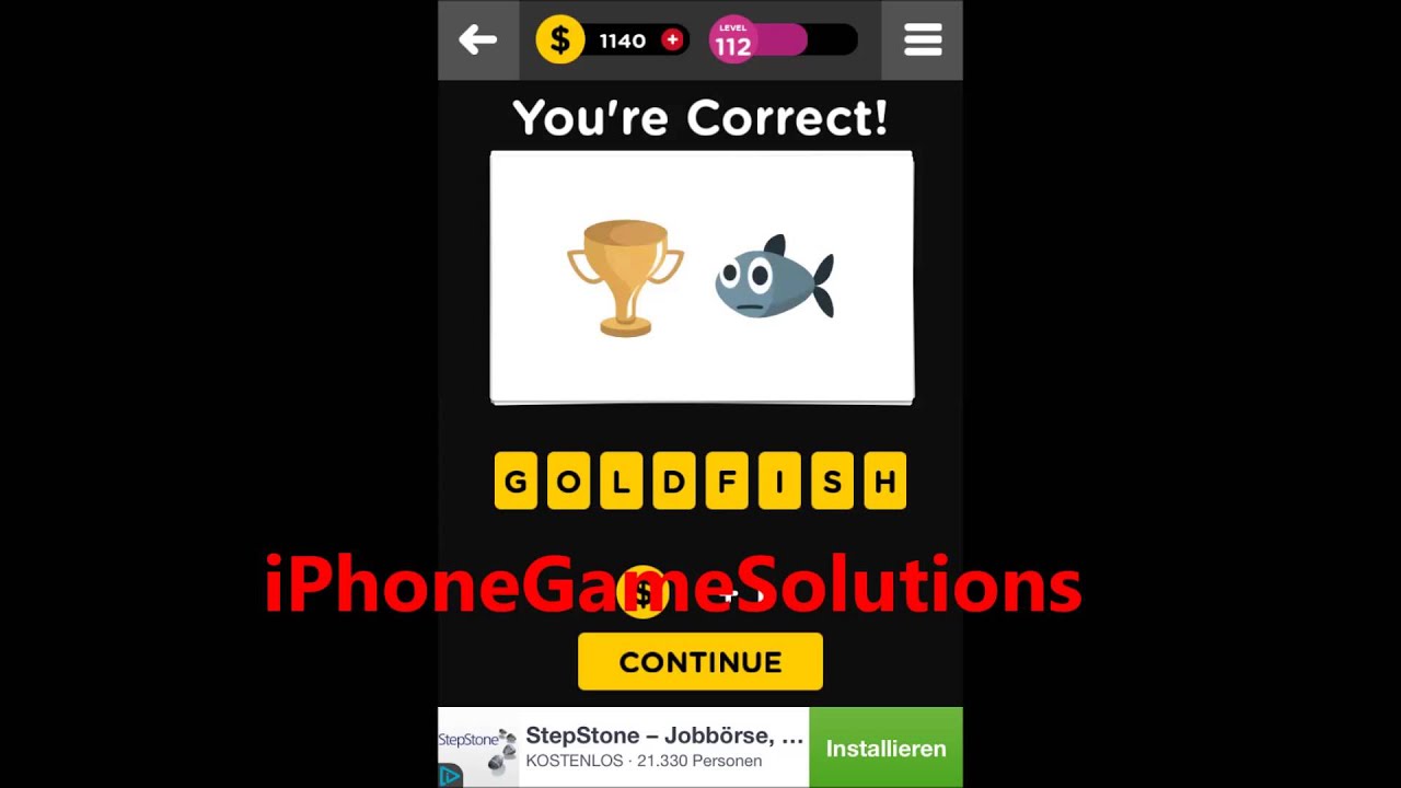 Guess the Emoji - Level 112 Walkthrough (Conversion, LLC)