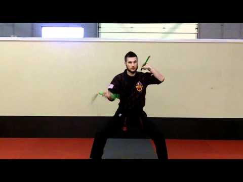 Double Nunchaku Form 1