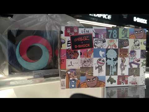 Casio G-SHOCK X Gorillaz Collaboration 2019