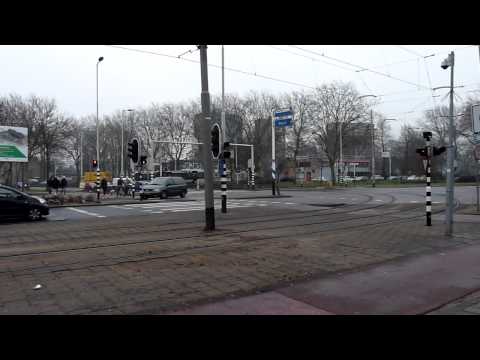 RET tram, halte Molenvliet, Rotterdam Lombardijen.