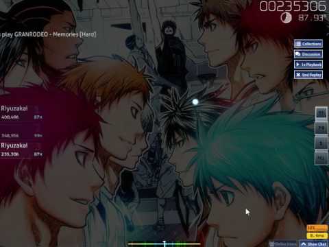 Granrodeo- Memories(hard) on osu!