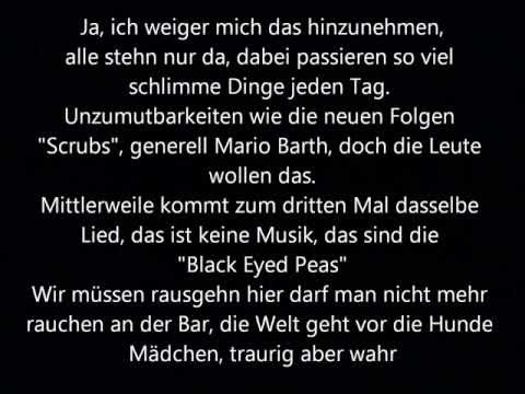 Kraftklub-Songs für Liam (Lyrics on Screen)