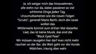 Kraftklub-Songs für Liam (Lyrics on Screen)