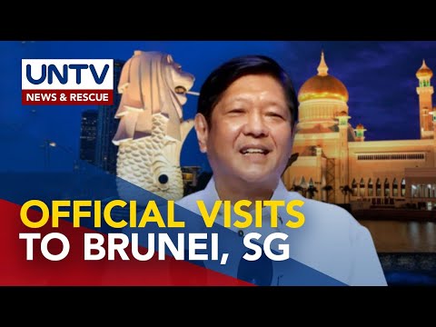 Pres. Marcos Jr. sets to visit Brunei, Singapore