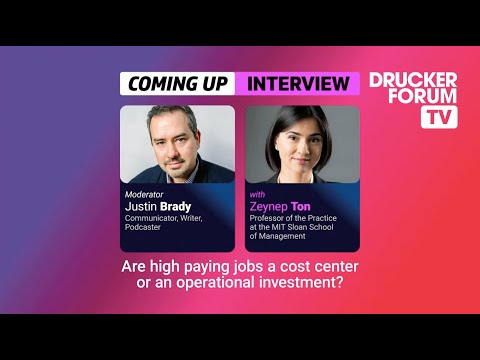 Interview Zeynep Ton, Professor of the Practice at the MIT Sloan School of Management