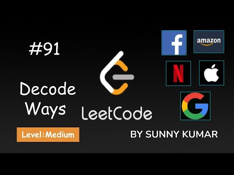 Decode Ways | Dynamic Programming | Strings | 91 LeetCode | Day 18