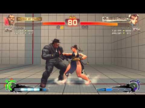 Ultra Street Fighter IV battle: Balrog vs Chun-Li