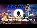Sonic Movie 2 - Final Trailer Reaction & Analysis