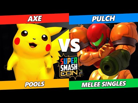 SSC 2022  - Axe (Pikachu) Vs. Pulch (Samus) Smash Melee Tournament