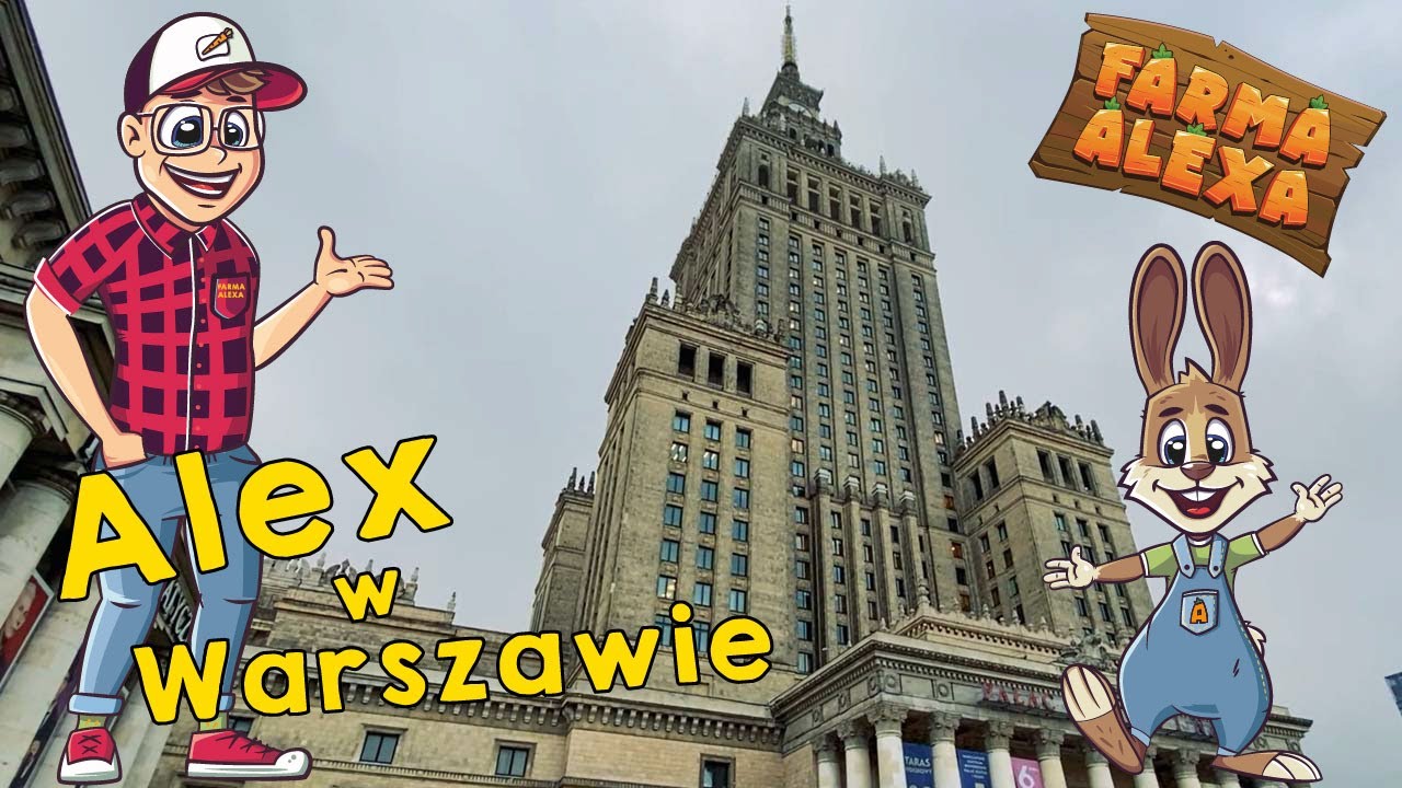 Alex w Warszawie! | Zobaczcie stolicę Polski! | Nauka i zabawa dla dzieci