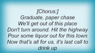 The Academy Is... - Paper Chase Lyrics