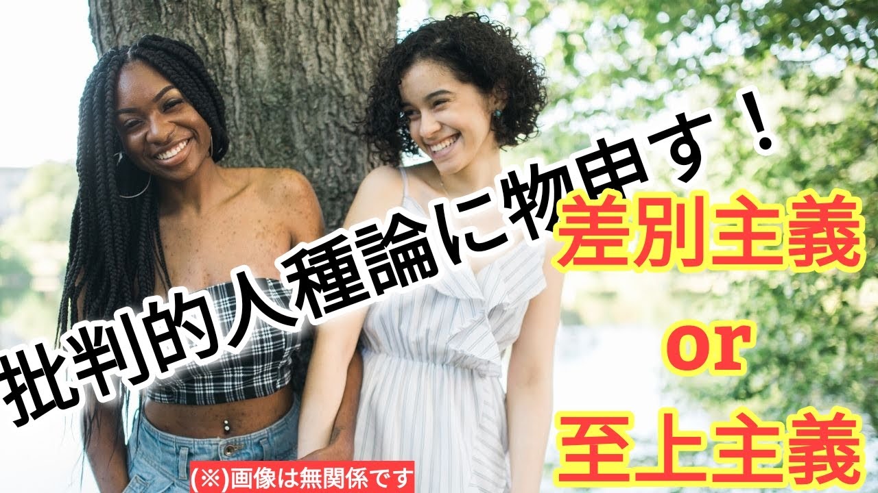 批判的人種論に関して黒人が物申す様です