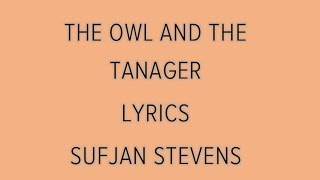 The Owl and The Tanager - Sufjan Stevens (Lyrics)
