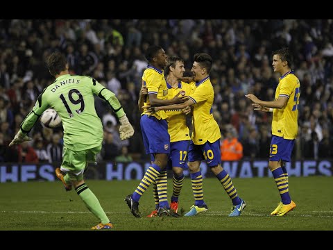 PENALTY SHOOTOUT | West Brom v Arsenal (3-4) | League Cup 2013