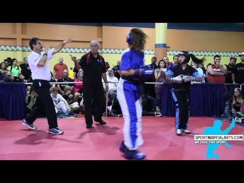Corina Dalan v Jasmine Kitterman - Women's Sparring - US Open 2015