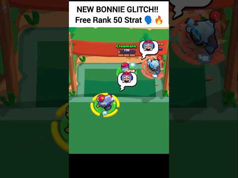 New Bonnie Glitch 🔥☠️ #shorts #brawlstars