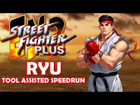( TAS ) STREET FIGHTER EX2 PLUS - RYU ( NO LOADING TIMES )
