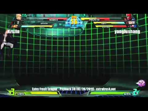 EFL Payback 3D - Marvel vs Capcom 3 Brackets - KrsJin vs yangfushang