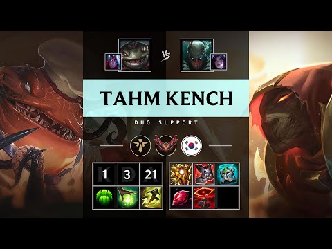 Tahm Kench Support vs Pyke - KR Grandmaster Patch 25.09