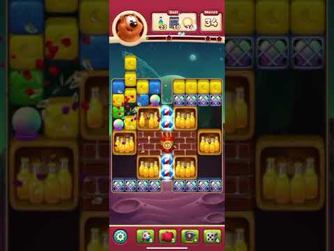Toon Blast Level 4164 - No Boosters