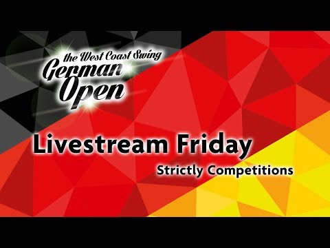 LIVESTREAM German Open 2019 - Friday - Strictly Competitions