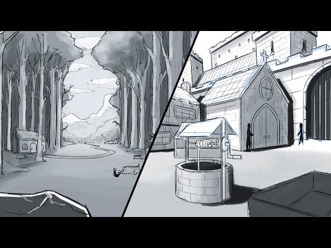 How to Draw a Background Environments and Landscapes