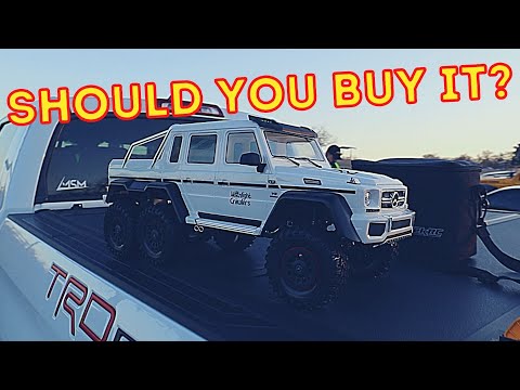 INSANE RC TRAIL TRUCK | Traxxas TRX6 Unboxing and Review | RC Mercedes G Wagon AMG 6x6 RC Car
