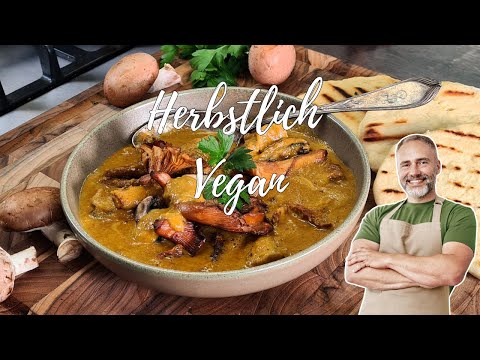 Vegan mushroom curry 🍄 – creamy, hearty & incredibly aromatic!