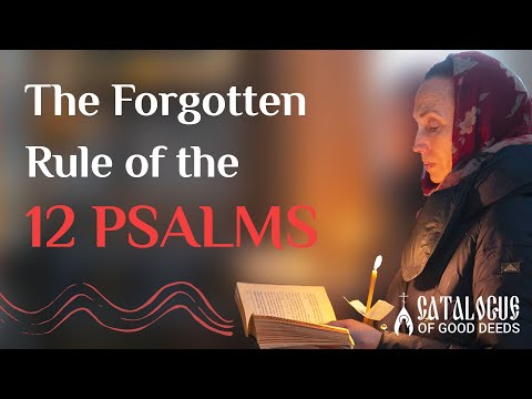 ORTHODOX Church Life. The Rule of the Twelve Psalms - unusual order