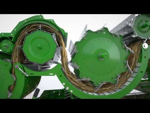 SCHÜTTLER-MÄHDRESCHER der Serie T: enorme Abscheidefläche