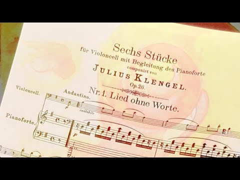#89 Julius Klengel Sechs Stuecke op. 26