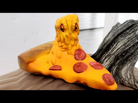 Godzilla vs Hedorah But Pizza