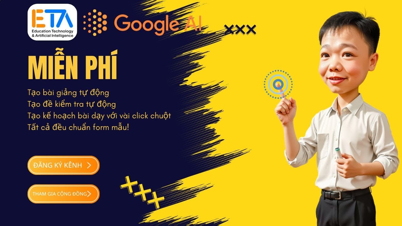 Chia sẻ miễn phí về ứng dụng Gemini AI trong việc tạo bài giảng #ETA #ETA_GiáoDục