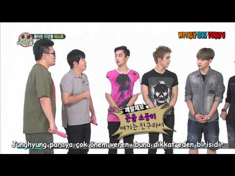 Weekly Idol - BEAST ep1 (Türkçe Altyazılı) {1/3}