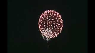 preview picture of video '2012 GRAYLING MICHIGAN FIREWORKS by FRED BEAR factory'